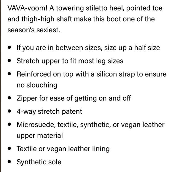 STEVE MADDEN thigh high stiletto heel boots - Picture 3 of 5